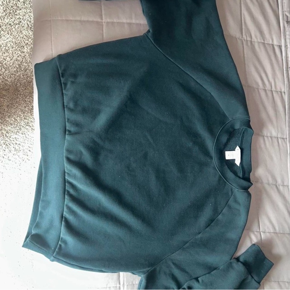 Cozy Fleece Teal Athleta Sweatshirt
